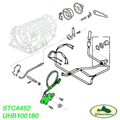 LAND ROVER TRANSMISSION POSITION SENSOR SWITCH RANGE P38 98-02