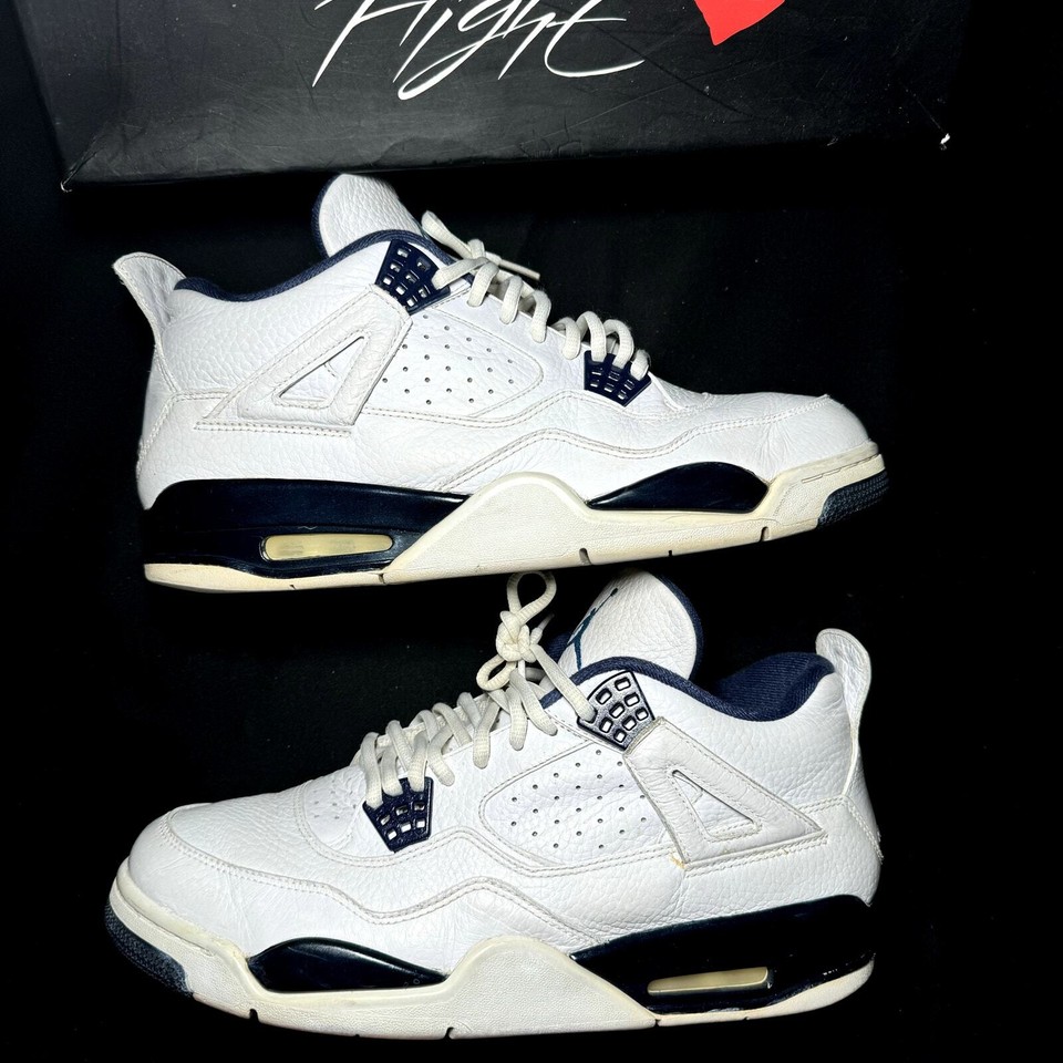 Size 11.5 Nike Air Jordan 4 Retro LS Columbia 2015 Men's Shoes