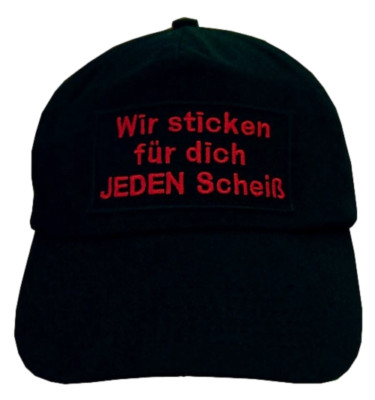 Original 5 Panel Basecap Cap  bestickt mit Ihrem Wunschtext (654-3)