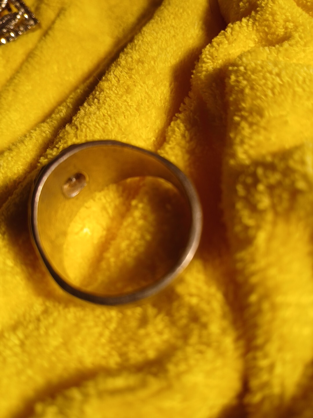 Mens Ring Extra Large Silver PLATED Simulated CZ … - image 7