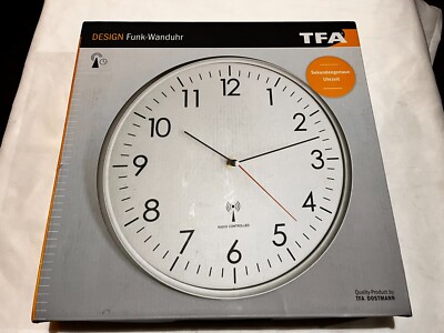 Radio Controlled Clock Tfa Funkuhr Tfa Dostmann Wecker Digital