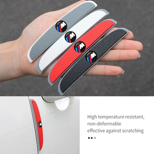 For BMW Door Edge Guard Bumper Anti-Scratch Protector Moulding Strip Trim 4PCS-- - Bild 2 von 18