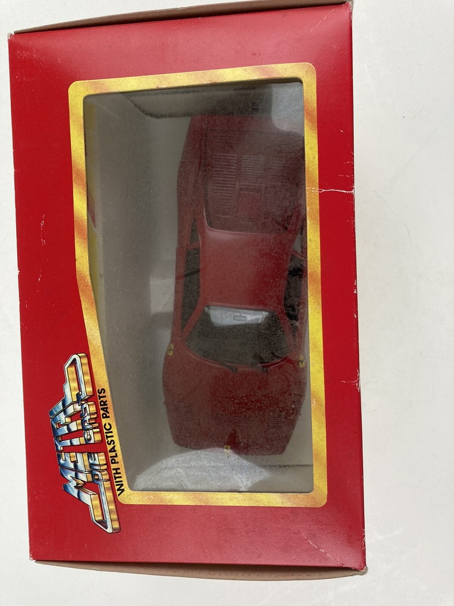 RARE Vintage Polistil Series S 1/25 Diecast Ferrari GTO Red Made