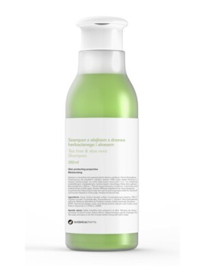 8435045200832 Botanicapharma Tea Tree  Aloe Vera Shampoo Haarshampoo z olejkiem 