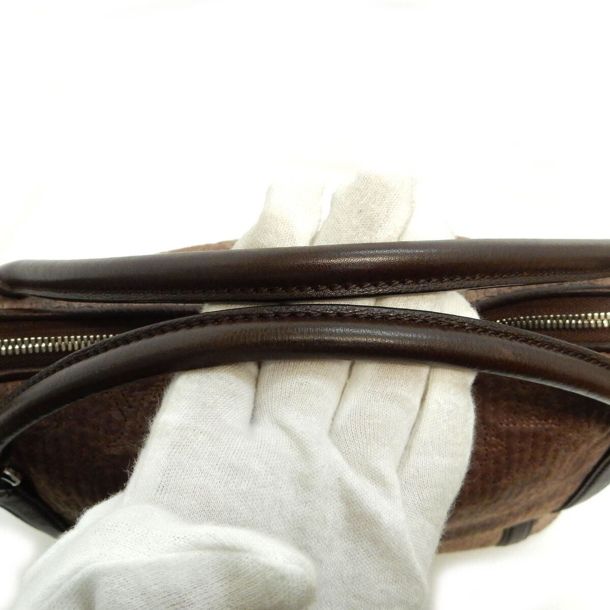 Louis Vuitton Brown Monogram Antheia Ixia PM Dark brown Suede Leather  ref.941954 - Joli Closet