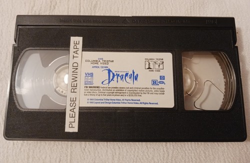 Bram Stoker's Dracula VHS Gary Oldman Winona Ryder Anthony Hopkins Keanu Reeves - Picture 5 of 5