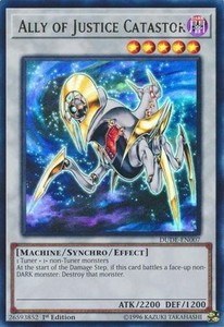 Ally of Justice Catastor - DUDE-EN007 - Ultra Rare - 1st Edition x3 - Near Mint