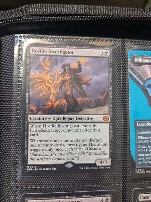 x1 Hostile Investigator BIG The Big Score MTG 10 MYTHIC M/NM 1x