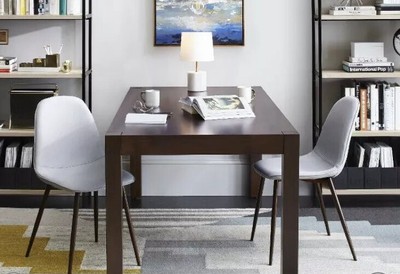 project 62 copley upholstered dining chair dark