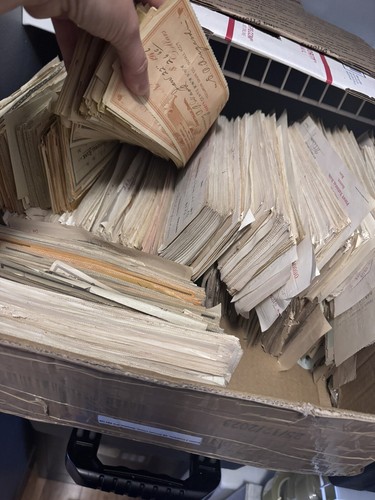 Lot Of 10 X old vintage checks RANDOM PULL 1800’s-1900’s