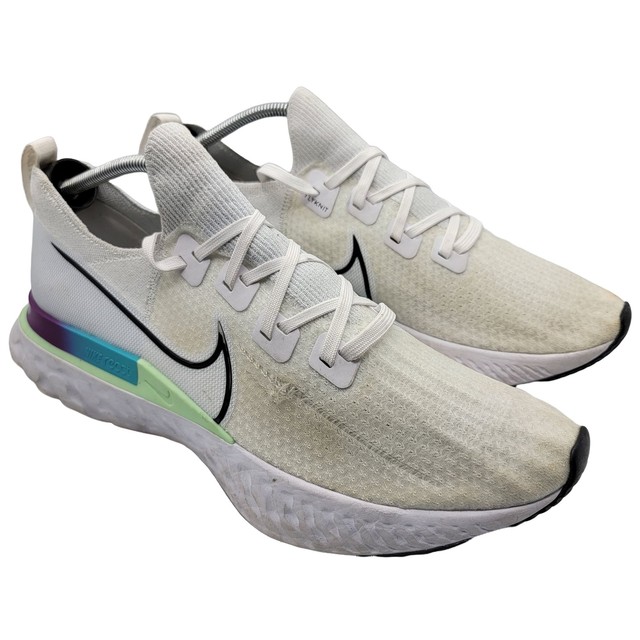 nike react infinity run flyknit vapour green