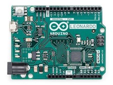 Placa Microcontroladora Arduino Leonardo con Cabezales Conexión USB Alimentación A000057