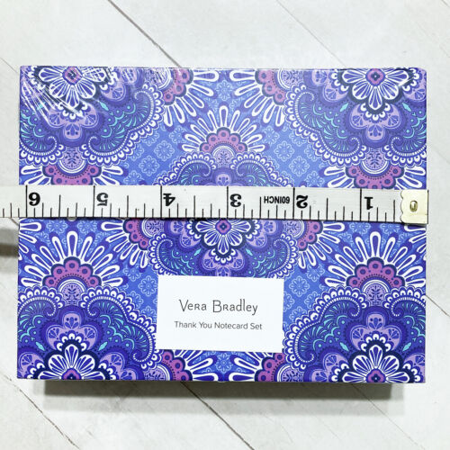 Juego de 10 tarjetas de nota de agradecimiento de Vera Bradley retiradas - Imagen 3 de 15