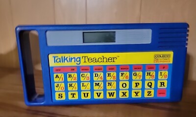 Coleco Talking Teacher Educational Toy Model 8100 Vintage 1985 Retro ...