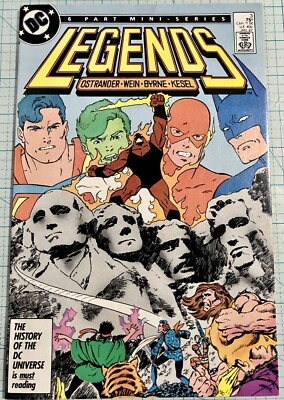 Legends #3 NM 1st Appearance New Suicide Squad 1987 DC Comics Amanda Waller