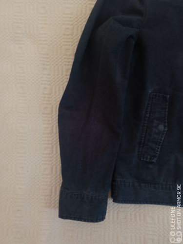 *WOW* Mens Springfield Stylish Navy Blue Lightweight Cotton Jacket Parka Coat L - Picture 4 of 24