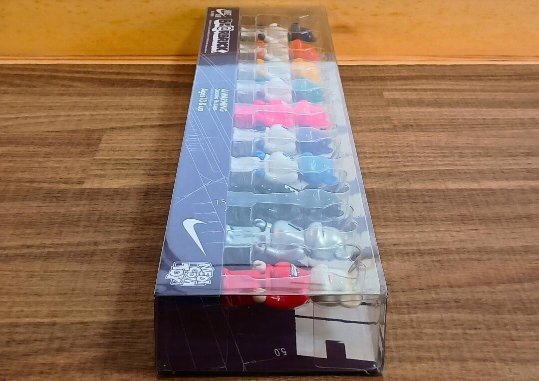 MEDICOM TOY BE@RBRICK × NIKE Airforce1 10 pieces set 100