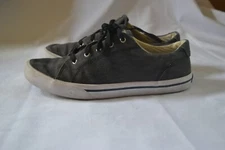 Sperry Top Sider Shoes Striper II Ltt Black Boy Youth Size 5.5 Non-slip Lace up