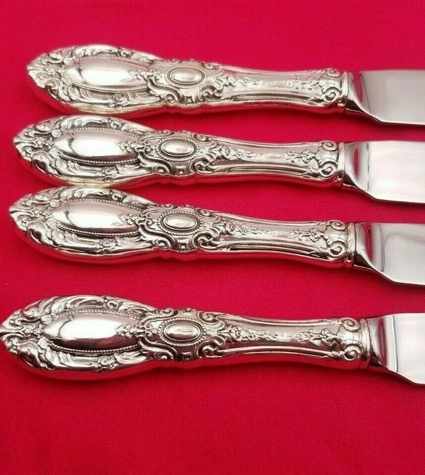 Conjunto de 4 facas de bife serrilhadas King Richard by Towle feitas sob medida - Imagem 2 de 3