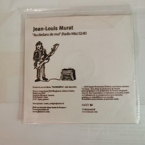 1 TITRE (CDr PROMO) JEAN LOUIS MURAT AU DEDANS DE MOI - Imagen 2 de 2