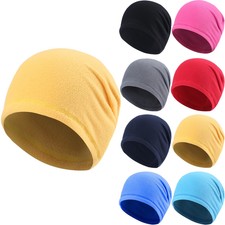 Winter Warm Cycling Skull Cap Windproof Running Ski Beanie Hat for Cold Weather