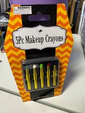 New 5PC Face Body Makeup Crayons Zombie Horror Costume Halloween Party Theater
