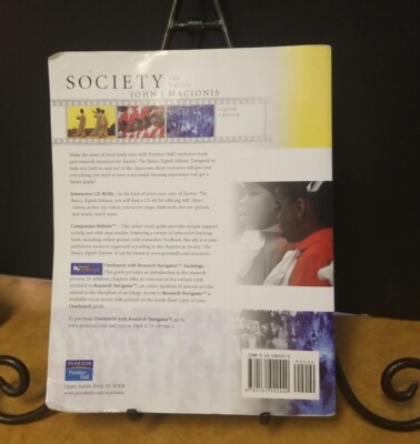 人文+社会 Society: the basics, 8th edition Amazon.com: Society: The Basics: 9780131922440: Macionis