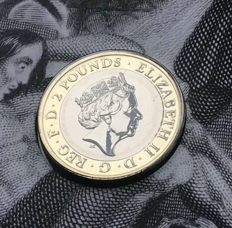2018 FRANKENSTEIN BU 2 TWO POUND COIN BRILLIANT UNCIRCULATED BUNC BU - Image 2 of 4