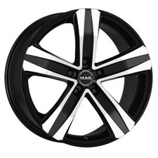 LLANTAS MAK STONE 5 PARA PEUGEOT BOXER M1 7X17 5X118 BLACK MIRROR KDT