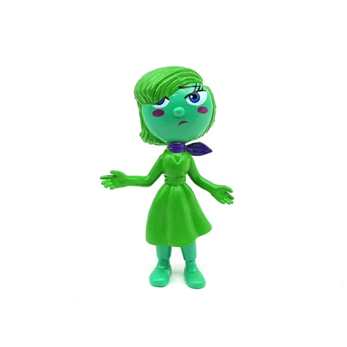 6x Inside Out Joy Riley Anxiety Sadness Cartoon Figuren Spielzeug Kuchen Topper - Bild 4 von 8