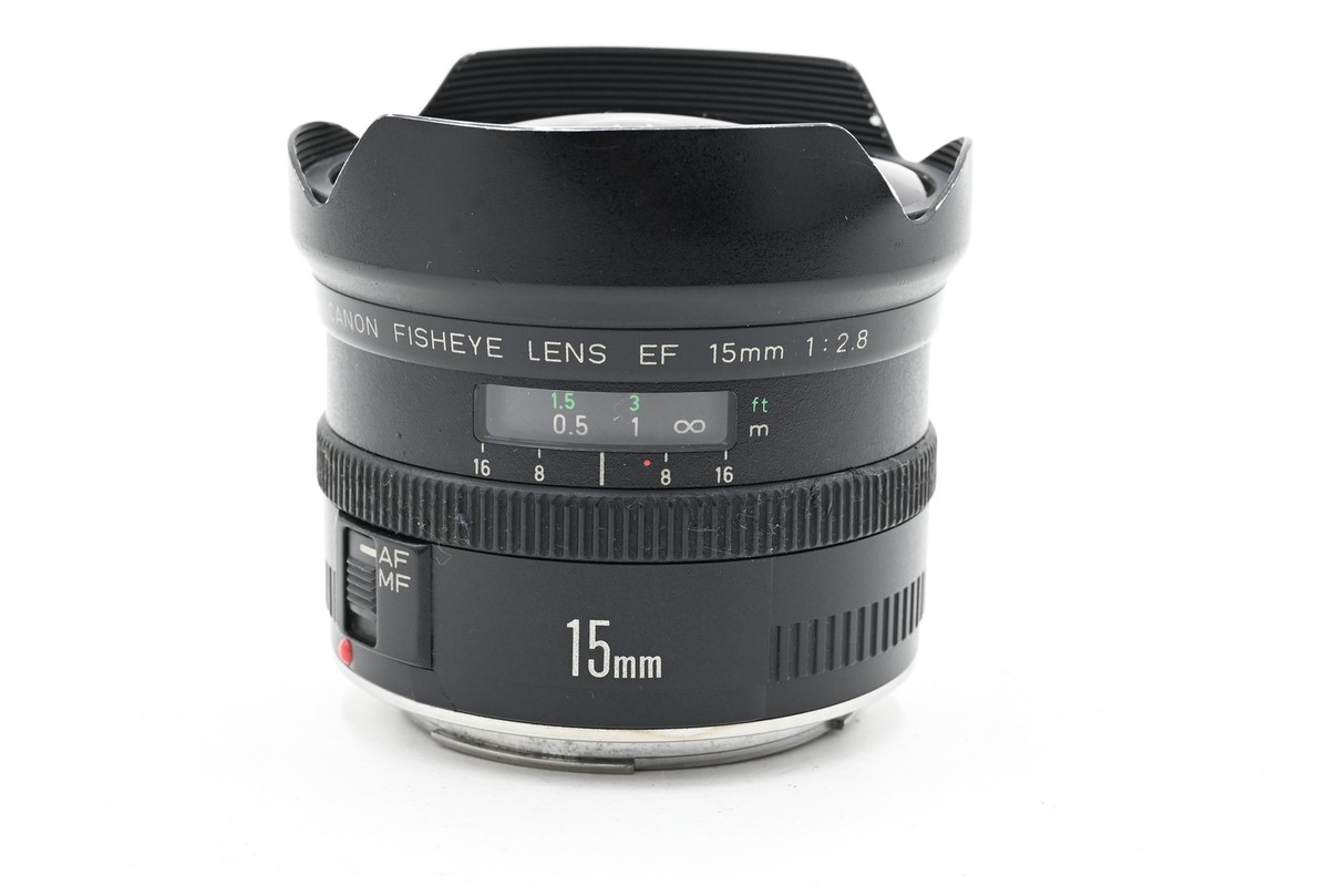 Canon FISHEYE LENS EF 15mm f2.8　フィッシュアイ Canon EF 15mm f2.8 Fisheye Lens [Parts/Repair] #810 | eBay