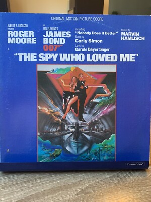 The Spy Who Loved Me Official Movie Soundtrack UA-LA774-H Vinyl LP James Bond