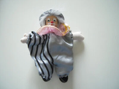 Harlekin Clown grau - Bild 1 von 2