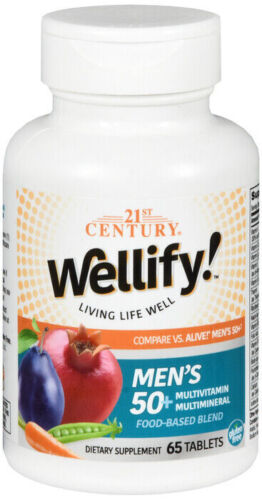 21st Century Wellify! Men's 50+ Multivitamin 65 Tablets  - Picture 1 of 2