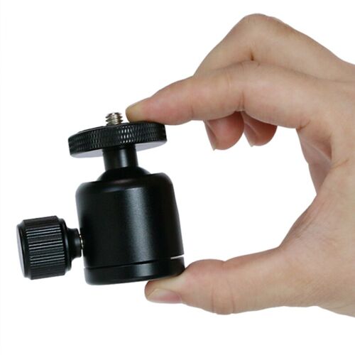 360 Swivel Mini Ball Head Tripod Ballhead 1/4" Mount for Canon Sony Nikon Fuji - Picture 1 of 9