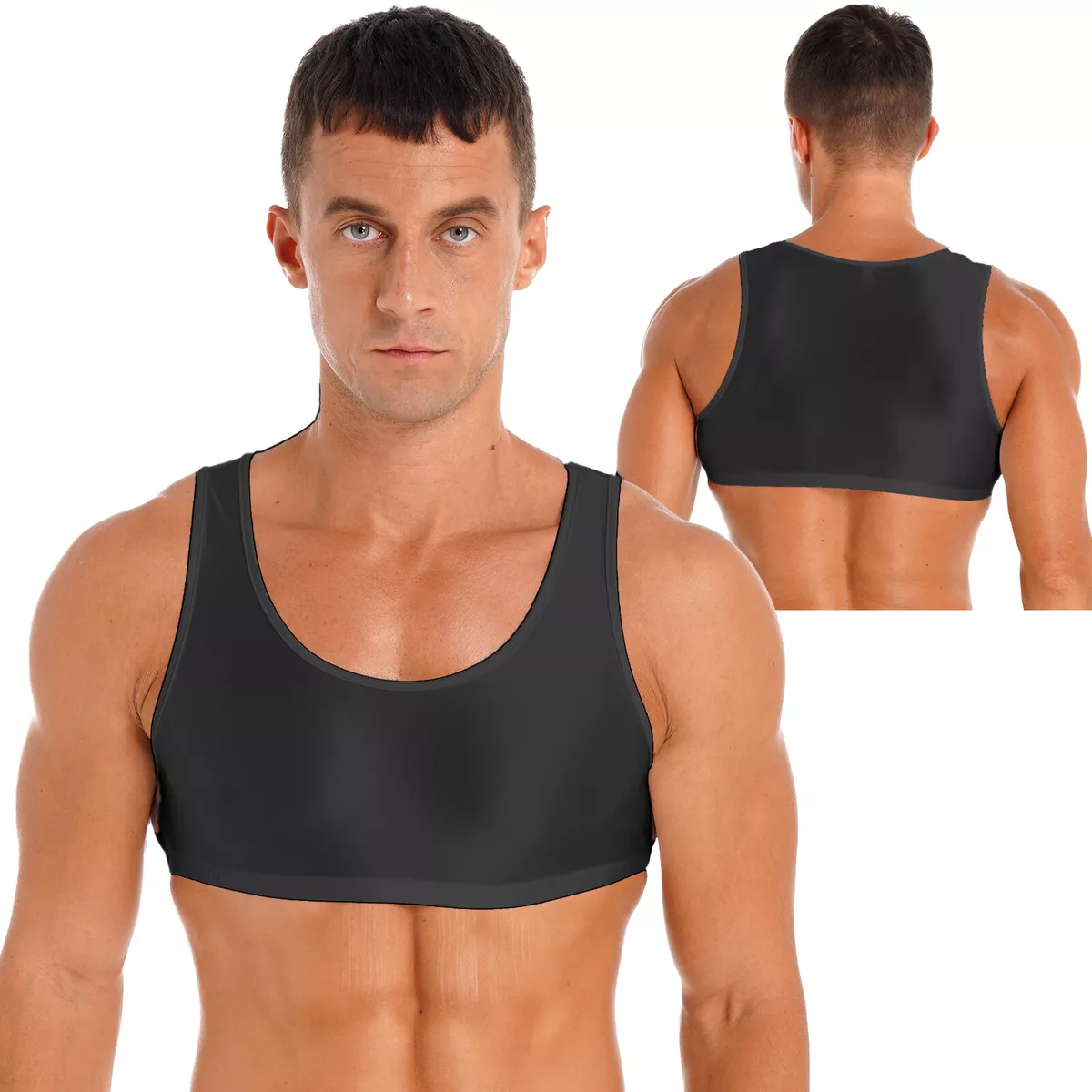 Crop top hombre deportivo hot sale