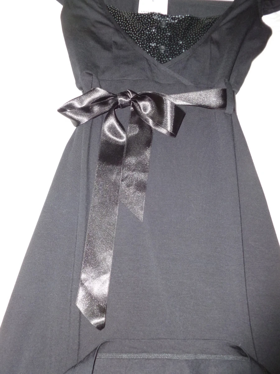 Robe La Redoute Taille 38/40 – Noir, Style Évasé, Très Bon État (Occasion)