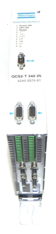 MÓDULO SERVO CONTROL ATLAS COPCO 4240 0370 81 QCS2-T 340 25 ACC P/N: 9032011834 Foto 3 de 4