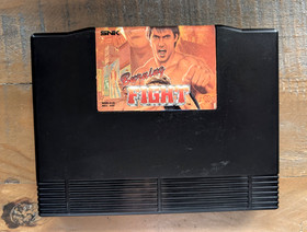 COMPLETE ✹ Burning Fight ✹ Neo Geo AES Game NEOGEO AUTHENTIC ✹ DOG TAG ✹ USA