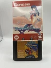 Burning Force Sega Genesis Authentic Game Tested W/Plastic Case