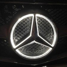 Car Front Led Light Grille Emblem For Mercedes-benz Illuminated Logo Star Badge Car Front Led Light Grille Emblem For Mercedes-benz Illuminated Logo Star Badge