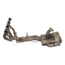 2012 KAWASAKI ZR1000 MOTORCYCLE EXHAUST MANIFOLD DOWNPIPES