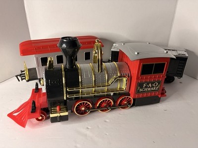 FAO Schwarz  Motorized Classic Train Set Tested Bundle Of Track