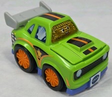 VTech Go Go Smart Wheels Vehicle Green 21 Race Car Hood Opens Lights Sounds