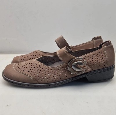 Jenny gr 41 Damen Halbschuhe Ballerina Slipper Sehr Gut S176