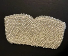 Miranda Japan Beaded Hand Clutch Purse – Elegant Vintage Evening Bag