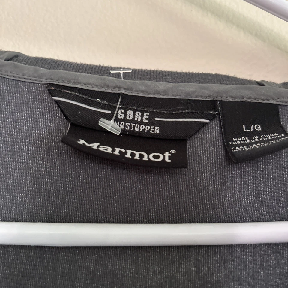 Chaqueta para hombre Marmot Gore Wind-stopper verde talla grande Foto 2 de 4