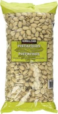 Kirkland Signature Premium Tasty Roasted Salted Open Pistachios Nuts Pack 1.36kg