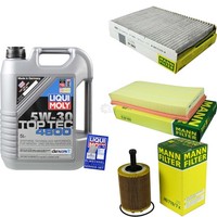 Inspektionskit Filter Liqui Moly ÖL 5L 5W-30 FüR Vw Golf Iv 1J1 2.3 V5 2.8 V6
