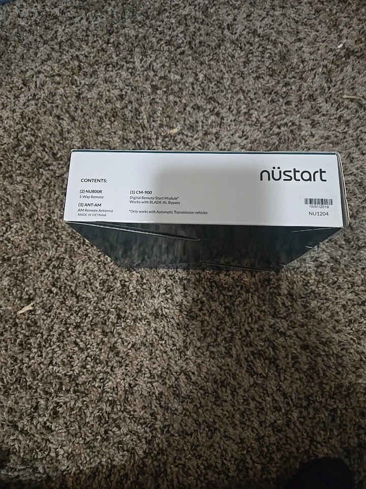 NUSTART NU1204 1 Way Remote Car Start System Kit Bundle WITH Control Module* - Image 4 of 4